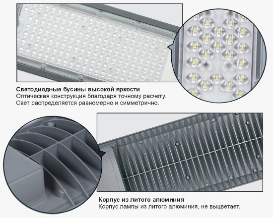Уличный светодиодный светильник AVG LED-STRL 200W